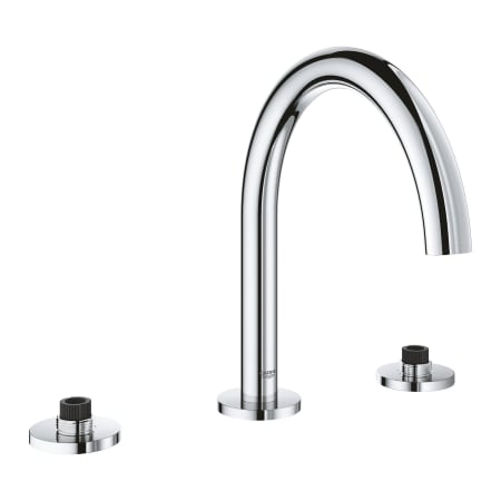 A large image of the Grohe 25 048 3 Starlight Chrome