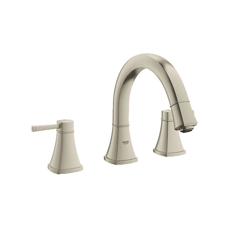 A large image of the Grohe 25 154 Brushed Nickel