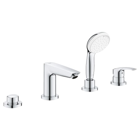 A large image of the Grohe 25 245 3 Starlight Chrome