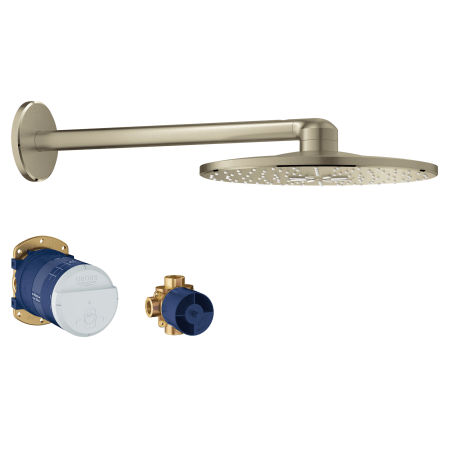 A large image of the Grohe 26 502 Brushed Nickel