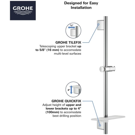 A large image of the Grohe 26 602 Alternate Image