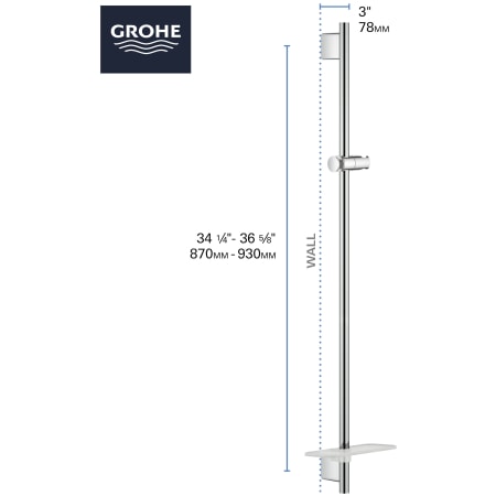 A large image of the Grohe 26 603 Alternate Image