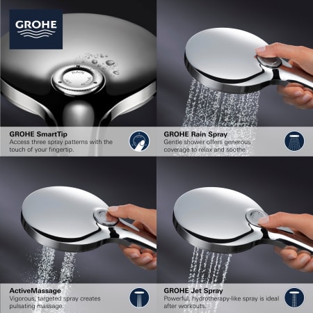 A large image of the Grohe 26 605 Alternate View