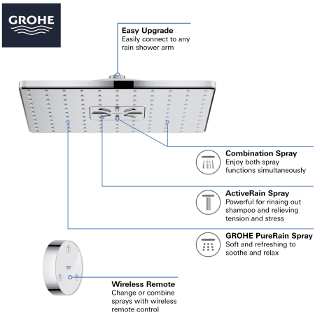 A large image of the Grohe 26 645 Alternate View
