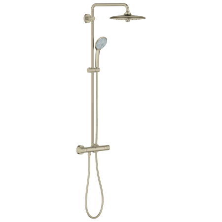 A large image of the Grohe 26 128 1 Brushed Nickel