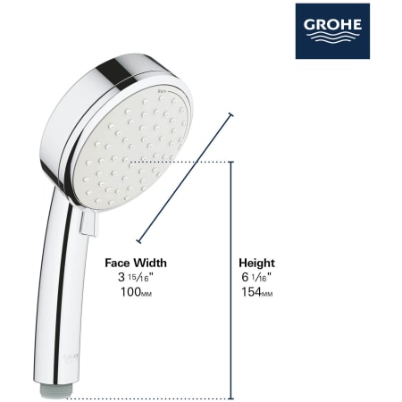 A large image of the Grohe 27 571 E Alternate Image