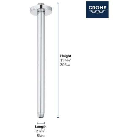A large image of the Grohe 28 492 Alternate Image