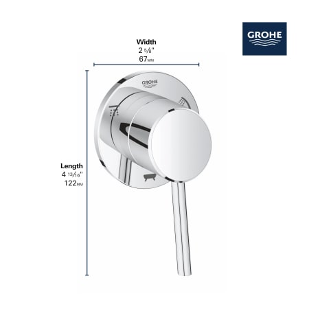 A large image of the Grohe 29 106 Alternate Image