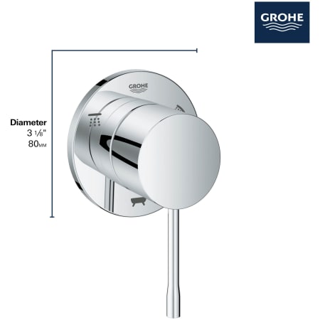 A large image of the Grohe 29 203 1 Alternate Image