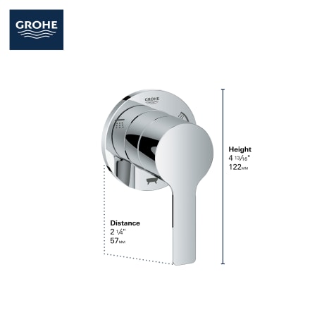 A large image of the Grohe 29 215 1 Alternate
