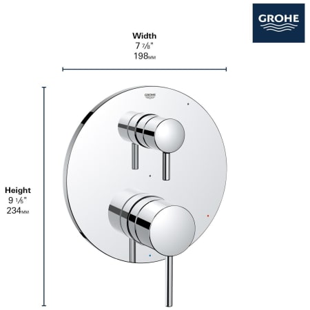 A large image of the Grohe 29 423 Alternate Image