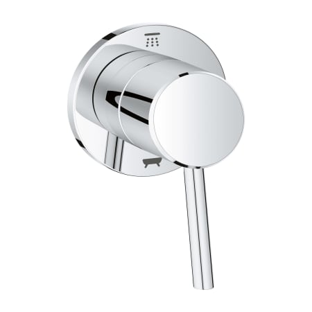A large image of the Grohe 29 104 Starlight Chrome