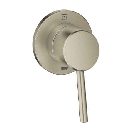 A large image of the Grohe 29 104 Brushed Nickel