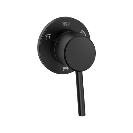 A large image of the Grohe 29 106 Matte Black