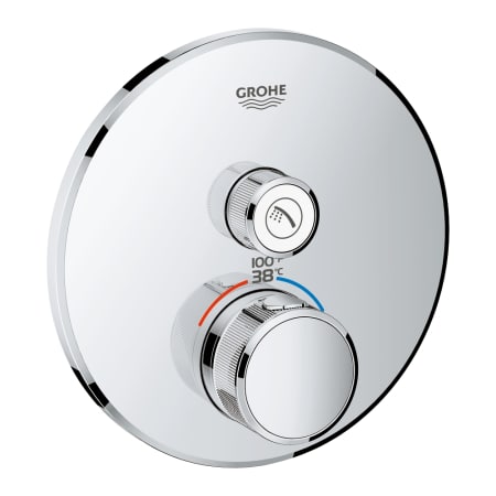 A large image of the Grohe 29 136 Starlight Chrome