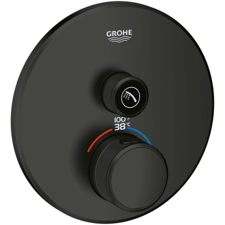 A large image of the Grohe 29 136 Matte Black