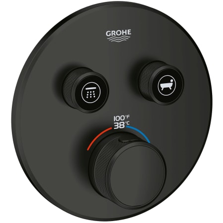 A large image of the Grohe 29 137 Matte Black