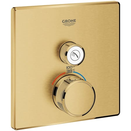A large image of the Grohe 29 140 Brushed Cool Sunrise
