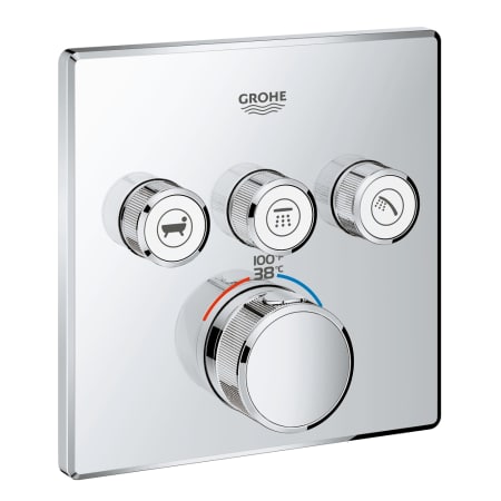 A large image of the Grohe 29 142 Starlight Chrome