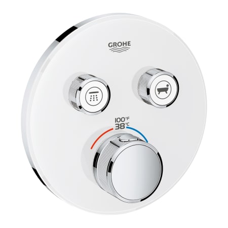 A large image of the Grohe 29 160 Moon White