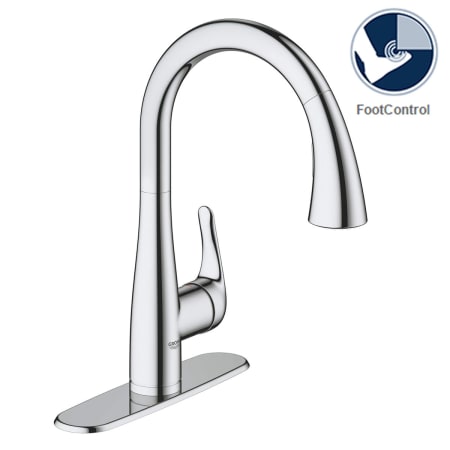 A large image of the Grohe 30 211 1 FC Starlight Chrome