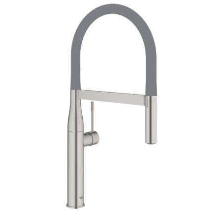 A large image of the Grohe 30 295 COLOR SuperSteel/Grey