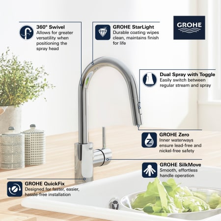 A large image of the Grohe 31 479 1 Alternate Image