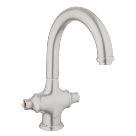 A large image of the Grohe 31 055 Brushed Nickel