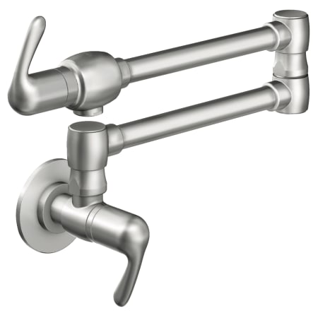 A large image of the Grohe 31 075 Stainless Steel