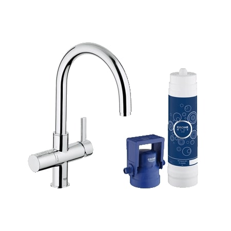 A large image of the Grohe 31 312 1 Starlight Chrome