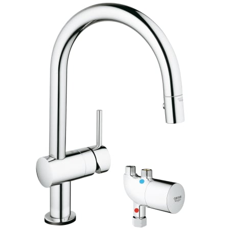 A large image of the Grohe 31 392 Starlight Chrome
