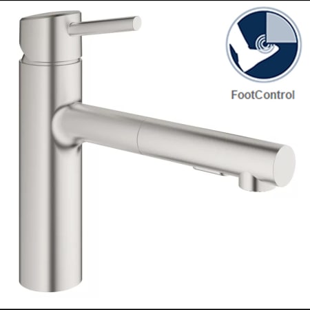 A large image of the Grohe 31 453 FC SuperSteel