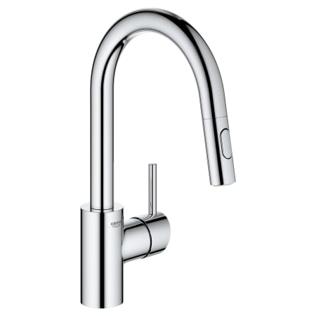 A large image of the Grohe 31 479 1 Starlight Chrome