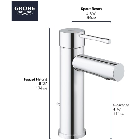 A large image of the Grohe 32 216 A Alternate Image