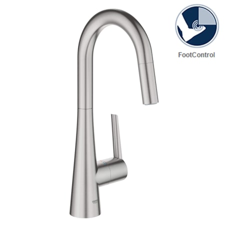 A large image of the Grohe 32 283 3 FC SuperSteel