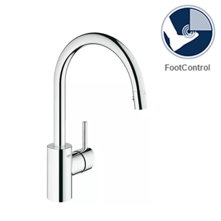 A large image of the Grohe 32 665 FC Starlight Chrome