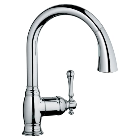 A large image of the Grohe 33 870 Brushed Nickel