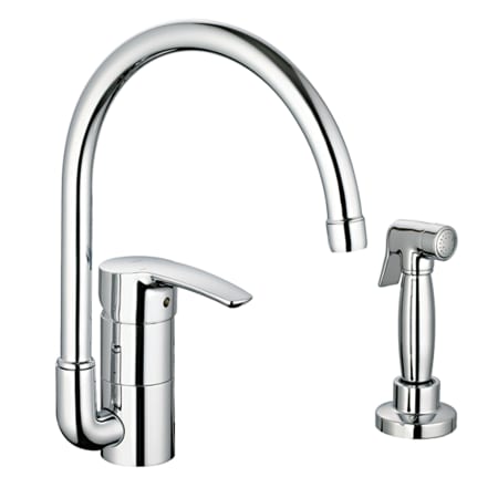 A large image of the Grohe 33 980 Brushed Nickel