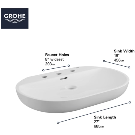 A large image of the Grohe 39 668 Alternate View