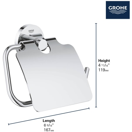 A large image of the Grohe 40 367 1 Alternate Image
