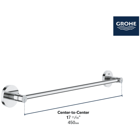A large image of the Grohe 40 688 1 Alternate Image