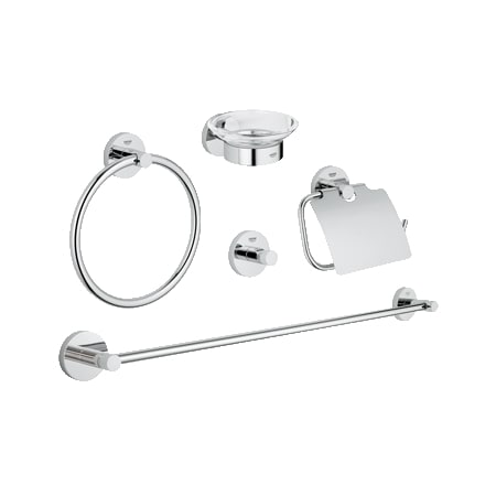 A large image of the Grohe 40 344 1 Starlight Chrome