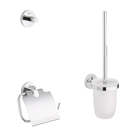 A large image of the Grohe 40 407 Starlight Chrome