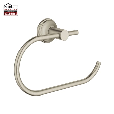 A large image of the Grohe 40 678 1 Brushed Nickel