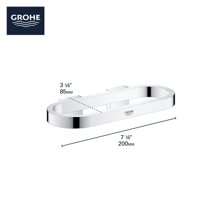 A large image of the Grohe 41 035 Alternate View