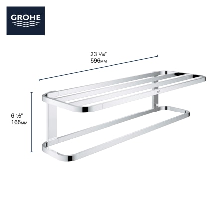 A large image of the Grohe 41 066 Alternate View