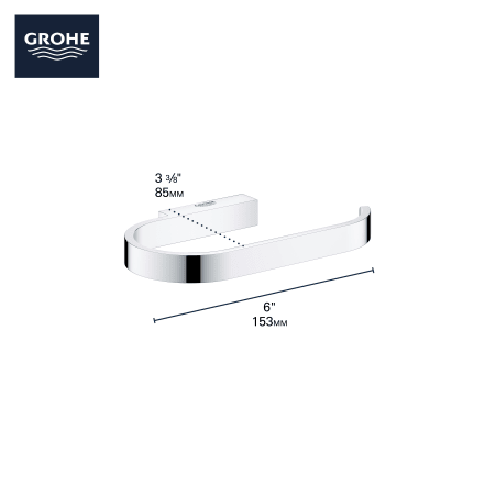 A large image of the Grohe 41 068 Alternate View
