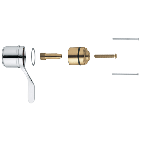 A large image of the Grohe 47 329 Chrome