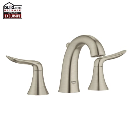 A large image of the Grohe 20 425 Brushed Nickel