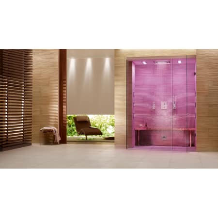 A large image of the Grohe F-Digital 100 CF Steam Shower Grohe-F-Digital 100 CF Steam Shower-Lifestyle Image